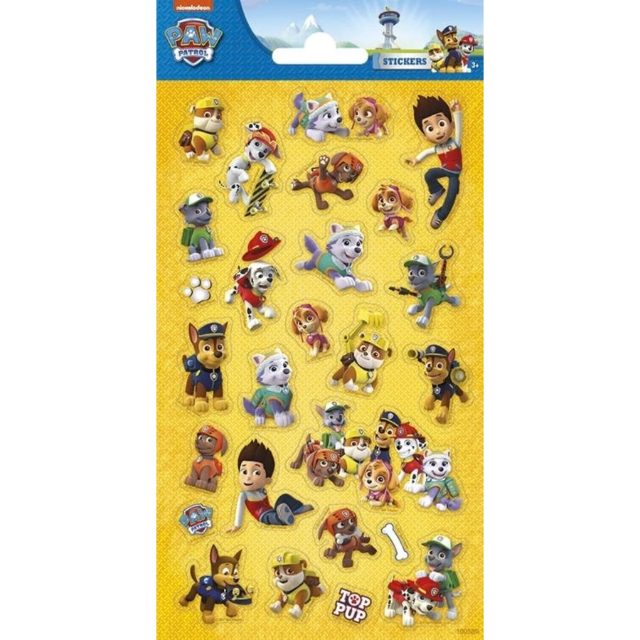 Stickers Paw Patrol Glitter-1