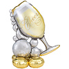 Anagram Folieballon AirLoonz Bubbly Wine Glass