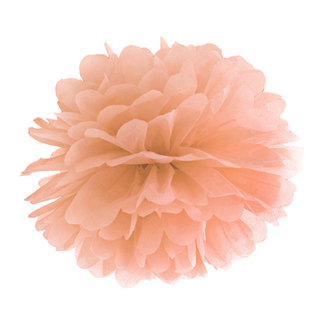 PartyDeco PomPom Perzik - 35cm