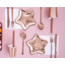 Papieren bordjes Ster - Rosé Gold - 6st - 18cm