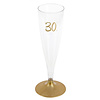 Champagne Flute - 30 Jaar - 140ml - 6st