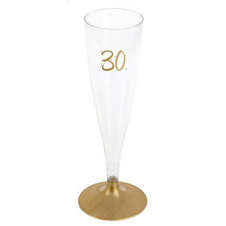 Champagne Flute - 30 Jaar - 140ml - 6st