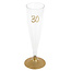 Champagne Flute - 30 Jaar - 140ml - 6st