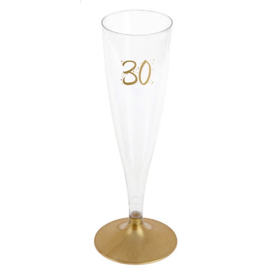 Champagne Flute - 30 Jaar - 140ml - 6st-1