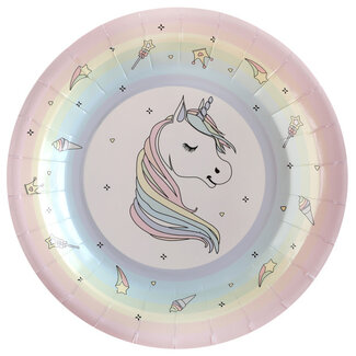 Unicorn Bordjes - 10 st - 22,5cm