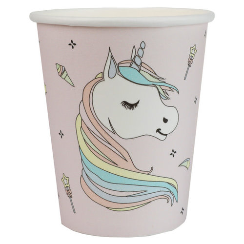 Unicorn Bekertjes - 10 st - 270ml 