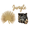 Leopard jungle Confetti - 4,5x6,5cm - 3 st