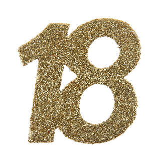 Glitter Confetti 18 - 6st - 6x6cm