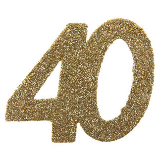 Glitter Confetti 40 - 6st - 6x6cm