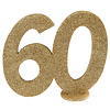 Glitter Tafel Nummers Goud - 60