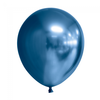 Globos Ballonnen Chrome Blauw - 10 stuks