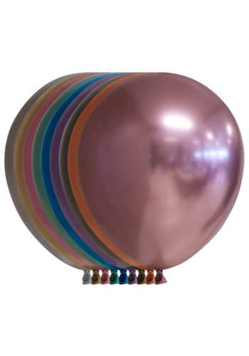 Ballonnen Chrome Mix - 30cm - 10 stuks 
