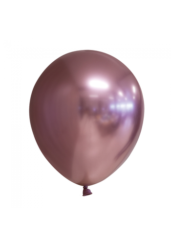 Ballonnen Chrome Rosé Gold - 30cm - 10 stuks 