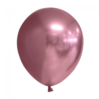 Ballonnen Chrome Roze - 10 stuks