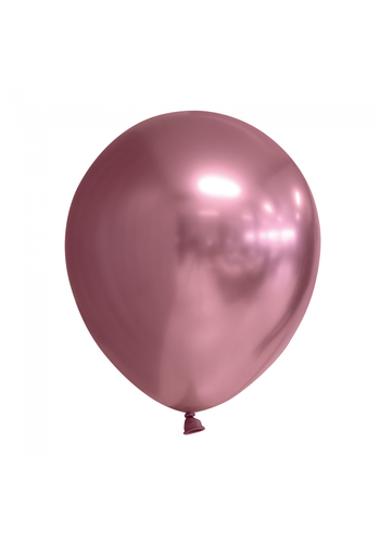 Ballonnen Chrome Roze - 30cm - 10 stuks 