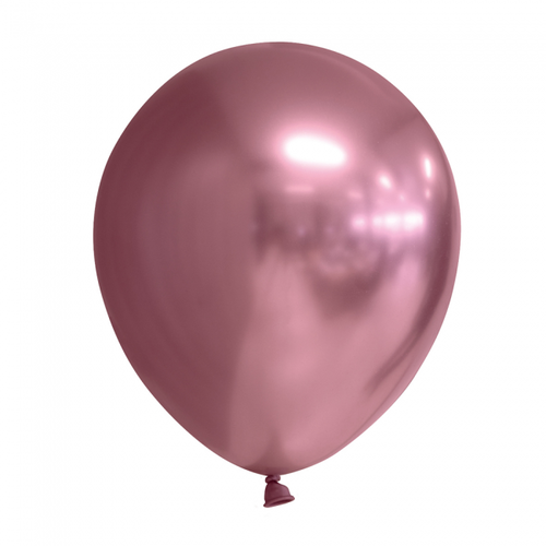 Ballonnen Chrome Roze - 30cm - 10 stuks 