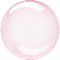 thumb-Folieballon Clearz Crystal Pink-6