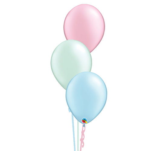 Tafeldecoratie Pastel - 3 Heliumballonnen 