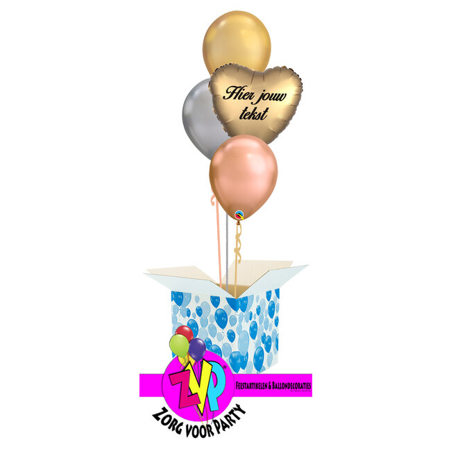 Chrome Chique Set Met Eigen Tekst