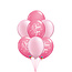 Qualatex Tros ballonnen I Love You Pink - 9 stuks