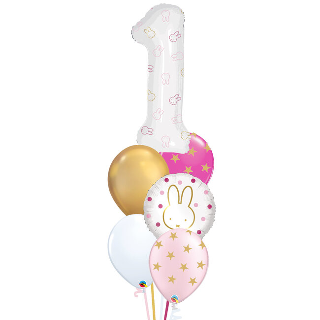 Nijntje 1 Jaar Pink & Gold Set