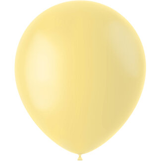 Folatex Ballonnen Powder Yellow Mat - 33cm - 10 stuks