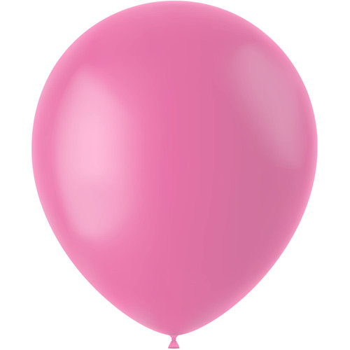 Ballonnen Rosey Pink Mat - 33cm - 10 stuks 