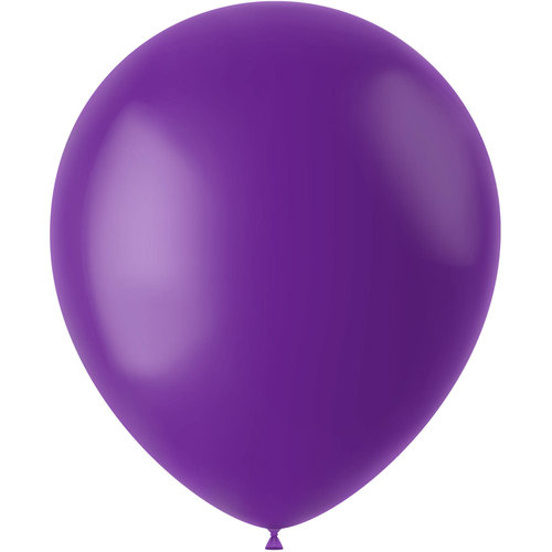 Ballonnen Orchid Purple Mat - 33cm - 10 stuks 