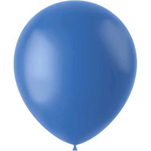 Ballonnen Dutch Blue Mat - 33cm - 10 stuks 