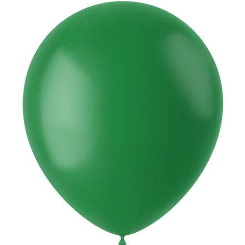 Ballonnen Pine Green Mat - 33cm - 10 stuks 