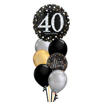 Sparkling Happy Birthday Balloon Set