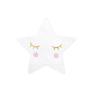 Servetten Little Star - 20st - 16x16cm