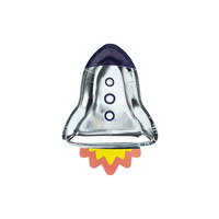 thumb-Papieren bordjes Space Party - Raket-1