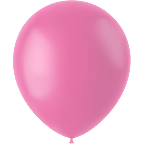 Ballonnen Rosey Pink Mat - 33cm - 50 stuks 