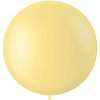 Ballon Powder Yellow Mat - 80cm - 1 stuk