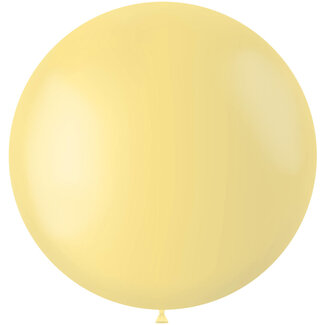 Folatex Ballon Powder Yellow Mat - 80cm - 1 stuk