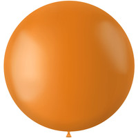 Ballon Tangerine Orange Mat - 80cm - 1 stuk