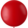 Ballon Ballon Ruby Red Mat - 80cm - 1 stuk