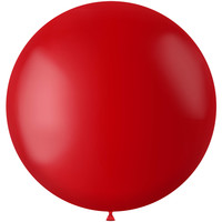 Ballon Ballon Ruby Red Mat - 80cm - 1 stuk