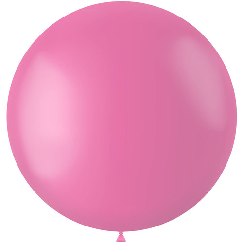 Ballon Rosey Pink Mat - 80cm - 1 stuk 