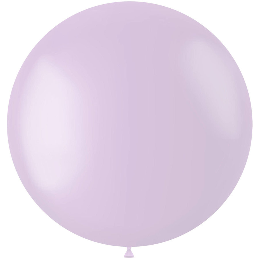 Ballon Powder Lilac Mat - 80cm - 1 stuk-1