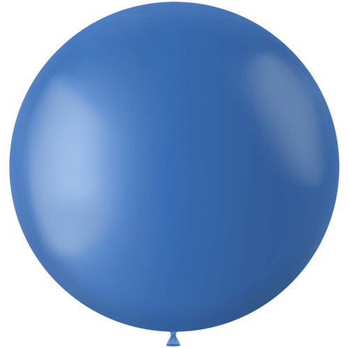 Ballon Dutch Blue Mat - 80cm - 1 stuk 