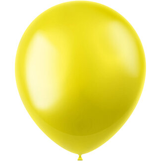 Folatex Ballonnen Zesty Yellow Metallic 33cm - 10 stuks