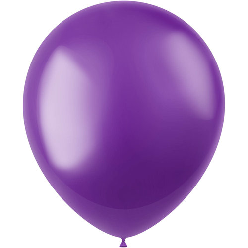 Ballonnen Violet Purple Metallic 33cm - 10 stuks 