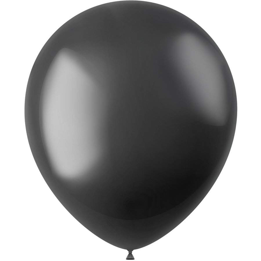 Ballonnen Radiant Onyx Black Metallic-1