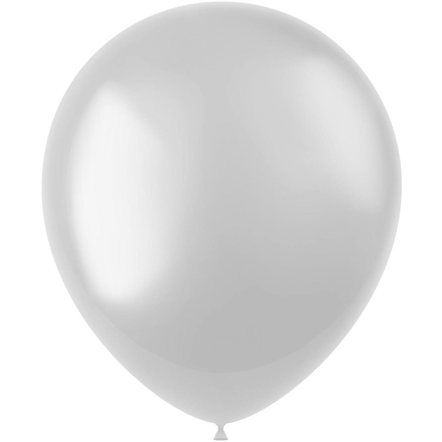 Ballonnen Radiant Pearl White Metallic-1