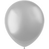 Ballonnen Silver Metallic 33cm - 50 stuks