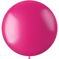 Ballon XL Radiant Fuchsia Pink Metallic