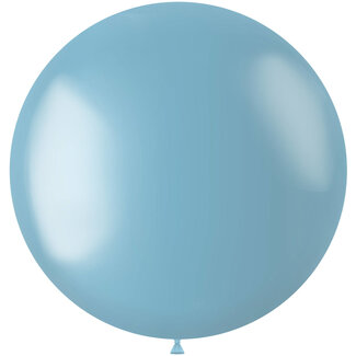 Folatex Ballon XL Sky Blue Metallic - 78cm - 1 stuk