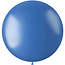 Folatex Ballon XL Royal Blue Metallic - 78cm - 1 stuk